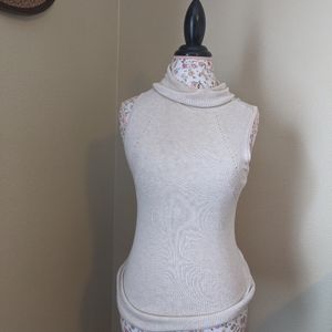 white house black market terrell neck tank top